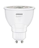 OSRAM Smart+ LED, ZigBee GU10 Reflektor, warmweiß, dimmbar, Direkt kompatibel mit Echo Plus und Echo Show (2. Gen.), Kompatibel mit Philips Hue Bridg