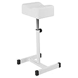 Niunion Stuhl, Höhenverstellbarer Kosmetikstuhl Home Shop Bequemer Sitzkissen Hocker Weiß