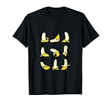 Bananen Yoga Geschenk T-S