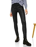 Street One Damen 374468 Jeans, Sleek Black Coated, W30/L30