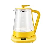 DALIZHAI777 Wasserkocher 1.8L Haushalt elektrischer Wasserkocher Automatischer Glas Teekanne Multi-Kocher Wasser Kochtopf Gesundheitspost Wasserk