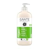 SANTE Naturkosmetik Duschgel Bio-Ananas & Limone, 950ml Familiengröße mit Pumpspender, Fruchtig-frischer Duft, Vegan, Ohne Mikroplastik, Für Frauen & M