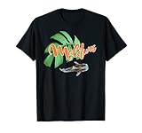 Malediven Walhai Monstera Urlaub Reise Sun Souvenir Geschenk T-S