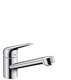 hansgrohe Küchenarmatur (Wasserhahn Küche 360° schwenkbar, hoher Komfort-Auslauf 100mm, Standardanschlüsse) C