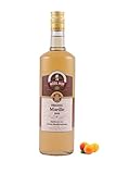 Hödl Hof Marille Fass | 38% vol. | Marillenschnaps im Holzfass gelagert (Eichenfass) | Marille Obstbrand aus Früchten von lokalen Bauern | (1,0 l)