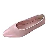 Freizeitschuhe Damen Flache Schuhe Slip-On Tanzschuhe Fitnessschuhe atmungsaktiv Walkingschuhe Damenschuhe Spitzschuh Anti-Slip Joggingschuhe Walking Shoes Für F