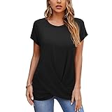 kuschelig Pullunder t-Shirt Dragonball t Shirt XXL Weihnachts Krawatte Totenkopf Pullover Herren oodies yk2 Tops Bolero weiß sexy blusen t-Shirt platzset Tik tok sc Freiburg(A1-Schwarz,S)