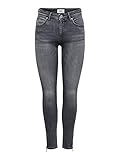 ONLY Damen Onlkendell Life Rg Sk Ank Tai862 Noos Hose, Medium Grey Denim, 29W 30L EU