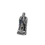 Aienid Sterling Silber Kette Ohne Anhänger Buddhistischer Zen Priester Anhänger Ohne Kette Silber Halskette für M