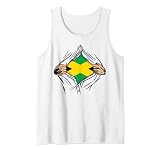 Jamaika-Flagge mit Stolz, Jamaika-Flagge Tank Top