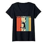 Damen Volleyball T-Shirt mit V