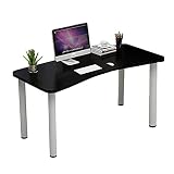 SH-tables Computerschreibtisch, Einfacher Geschwungener Hölzerner Schreibtisch/Esstisch/Ankleideretisch/Ausbildungstisch, Für Wohnzimmer, Studio (Size : 80×40cm)