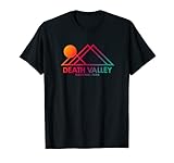 Death Valley National Park California Souvenir CA Umriss T-S