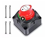 Wying Store EIN/Aus-Batterieschalter 12-48V wasserdichte Hochleistungsbatterie Power Cut Master Switch Trennen Sie Isolator for den Fahrzeugfahrzeug Rv. Marine (Color : 1 Pack)