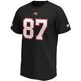 Fanatics NFL T-Shirt Tampa Bay Buccaneers Rob Gronkowski #87 schwarz Iconic Name & Number Trikot Jersey (S)