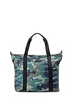 Sundek - Herrentasche aus Nylon Camo, Grün Einheitsgröß