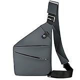 JBZP Ling Rucksack Umhängetasche Herren Messenger Bag Security Diebstahlsicherheit leicht und tragbar, geeignet für Ausflug/Radfahren/Camping