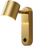 ZXHFDC Wandlampe Moderne minimalistische Schlafzimmer-Arbeitszimmer-Nachttisch-Korridor-Wandlamp