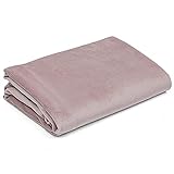 Fleecestoff Polsterstoff Meterware Stoff aus Velour 200 x 160 cm - Velourstoff Dekostoff Stoffe zum Nähen einfarbig Möbelstoff Uni R