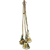 Taloit Witch Bells Schutz Hängend | Hexe Glocken Türschutz | Magischer Hausschutz | Hängendes Ornament negativer Energie löschen | Wicca-Dekor | Hexerei Wicca Geschenkglock