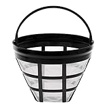 Kaffee-Dauerfilter, Wiederverwendbar Für Meisten Kaffeemaschinen Wiederverwendbarer Kaffeefilter Farbe Schw