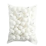 Wechoide Tischtennisball, 100 Stück, Bulk-Ping-Pong-Ball, 3-Sterne-40+, Standardgröße, ABS-Trainingsball für Spielsp