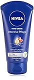 NIVEA Intensive Pflege Hand Creme (75 ml), reichhaltige Hautcreme mit Mandel-Öl für intensive Feuchtigkeit, Handpflege mit dem einzigartigen NIVEA D