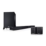 Teufel Cinebar Lux Surround Ambition 5.1-Set Schwarz / Schwarz Surround Soundbar Bluetooth Subwoofer Dynamore 3D Heimkino Musik