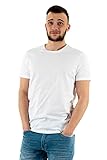 Levi's Herren Slim 2Pk Crewneck 1 T-Shirt, Two-Pack Tee White + White, M