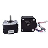 HWW-DDJQD, 2 PC-3D-Drucker-Teile Hybrid 2 Phasen 1.8degree CNC Reprap Nema 17 Stepper Motor 220mN.m (31oz.in) 26mm Läng