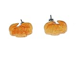 Miniblings Croissant Ohrstecker Stecker Ohrringe Gebäck Frühstück Croissant beige - Handmade Modeschmuck I Ohrringe Stecker Ohrschmuck
