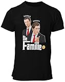 T Shirt: Danilo und Shorty - Blümel und Kurz - Die Familie (schwarz, Large, l)