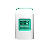 ZEELIY KlimageräT Mobil, LuftküHler Mini Klimaanlage Tragbar,3 In1 Mini Air Cooler,Klimaanlage Wohnung Mini,USB Anschluß 3 Leistungsstufen Tragbare Klimaanlage FüR BüRo Schlafzimmer Zuhause Camping