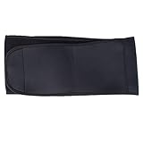 AGIA TEX Germany Motorrad-Nierengurt - elastischer Nierenwärmer aus Neopren M = 70-85 cm Bauchumfang Schw
