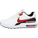 Nike Herren Air Max Ltd 3 Sneakers, White University Red Black, 44 EU