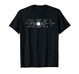 Admin CPU Herz Platine T-Shirt lustiges Nerd Geschenk