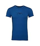 Emporio Armani T-Shirt Rundhals Crew-Neck 111035 9A715 16531 Blue (XL)
