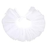 Agoky Edel Spitze Halskrause Mittelalter Mühlsteinkrause Rüschen Kragen Abschluss Spanischen Mode Jabot Tüll Halsband Schmuck Weiß A One S