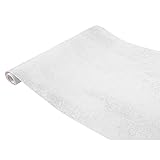 DecoMeister Klebefolie in Stein-Optik Möbelfolie Selbstklebende Steinfolie Deko-Folie Steindekor Selbstklebefolie Stein Fertigrolle 45x200 cm Concrete Beton Weiß