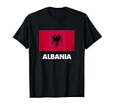 Albanien Flagge Trikot | Albanisch T-S