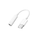 MAS CARNEY Kopfhörer-Adapter Typ C/USB C auf 3,5 mm Buchse AUX Mikrofonanschluss Kopfhörer Stecker Kabel mit Hi-Fi-/DAC-Chip für Apple iPad Pro, Google Pixel 2/3/XL, Huawei P20, Samsung Galaxy Note 8