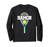 Ramon Name Tennisspieler Jungen Ball und Schläger Sportfan Lang