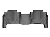 WeatherTech Passgenaue Fußmatten gummimatten passend für: Toyota Land Cruiser V8 J200 (Details) 2012-19|Schwarz|2. Reihe FloorL