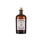 Monkey 47 Schwarzwald Dry Gin – Gin mit Wacholderaroma und frischen Zitronen- und Fruchtnoten – Britische Tradition, indische Exotik und Schwarzwälder Handwerk – 1 x 0,5