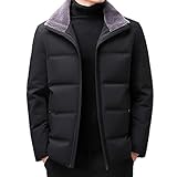 YDYBY Featherweight Daunenjacke für Herren, Leichte Winterjacke Wintermantel Winddicht wasserbeständige Daunenparka Windjacke Ideal für Camping Reisen,B,XXL