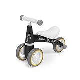 skiddoü Kinderlaufrad Berit, Dreirad, Schieber für Kinder, Fahrrad ohne Pedale, Fahrradfahren Lernen, DREI 6' Eva-Räder, Rutschfester Griff, bequemer Sitz, leichte Konstruktion 2 kg, g
