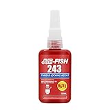 Shenrongtong Schraubensicherungsmittel 243 x 50 ml, mittelfest Schraubensicherungsflüssigkeit, Zubehör zum Sichern von Gewindebefestigung