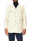 G-STAR RAW Womens Boyfriend Overshirt, Beige/Khaki (Ecru C838-159), M
