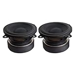 JINGERL 6Ohm 15w Subwoofer 3.25inch Audio-Lautsprecher Harman/Kardon Onyx Series Heimkino Audio- & Videoausrüstung Lautsprecher 2Pcs (Color : 2PCS 6ohm 15W)