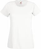 Basic T-Shirt 'Valueweight' - für Damen Farbe weiß Größe M